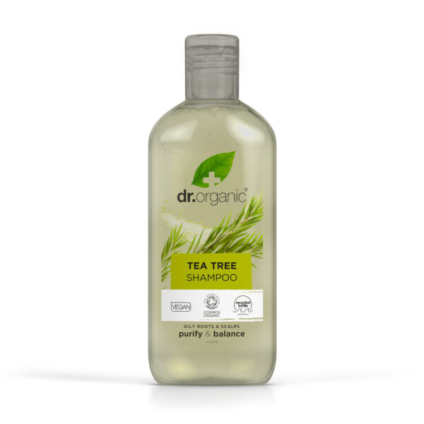 Dr Organic, Teepuu šampoon, 265ml
