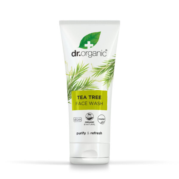 Dr Organic, Teepuu näopuhastusgeel, 200ml