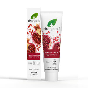 Dr Organic, Granaatõuna valgendav hambapasta, 100ml