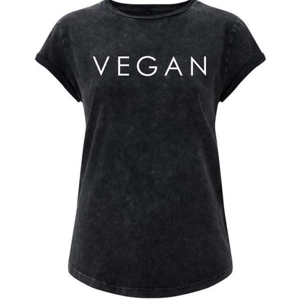 Zik-Zak, Fair Wear naiste T-särk Vegan, Acid Black