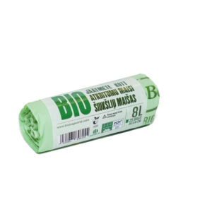 BioBag, Biolagunev ja komposteeritav prügikott 8l, 25tk
