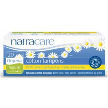 Natracare, Tampoonid Regular, 20tk