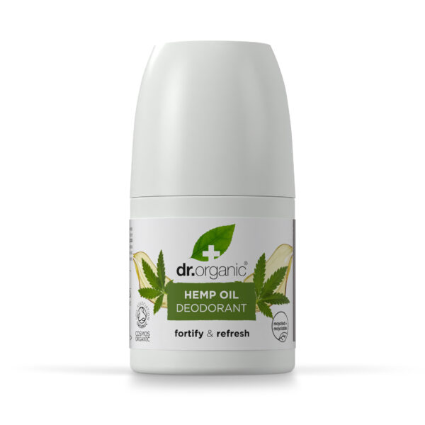 Dr Organic, Kanepiseemneõli deodorant, 50ml
