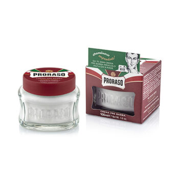 Proraso, Raseerimiseelne ja -järgne niisutav kreem Sandlipuu & Karite, 100ml
