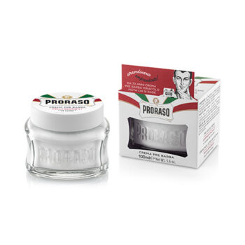 Proraso, Raseerimiseelne ja -järgne kreem tundlikule nahale Roheline tee, 100ml