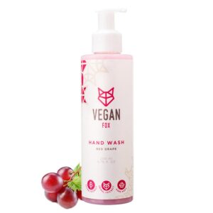 Vegan Fox, Punase viinamarja vedelseep, 200ml