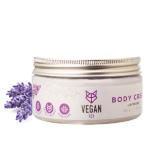 Vegan Fox, Lavendli kehakreem, 200g