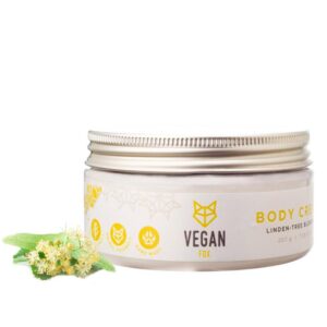 Vegan Fox, Pärnaõie kehakreem, 200g