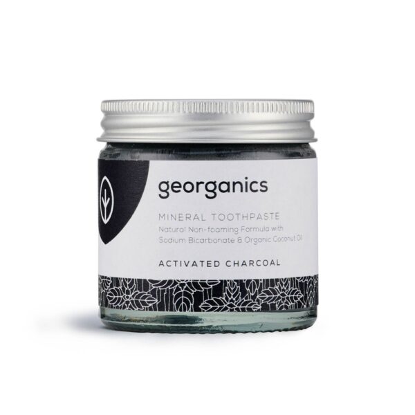 Georganics, Klaaspurgis hambapasta aktiivsöega, 60ml