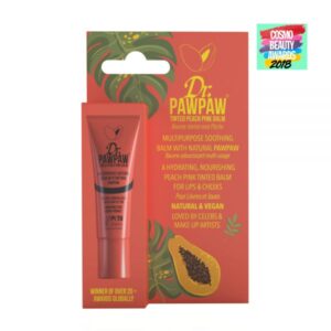 Dr.PAWPAW, Tinted Peach Pink Balm huulepalsam, 10ml