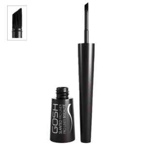 Gosh, Slanted Pro silmalainer Matt Black, 3ml