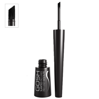 Gosh, Slanted Pro silmalainer Matt Black, 3ml