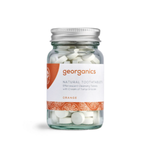 Georganics, Looduslikud hambapesu tabletid Apelsin, 120 tabletti