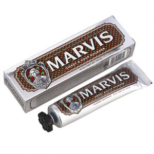 Marvis, Hambapasta Magushapu rabarber ja piparmünt, 75ml