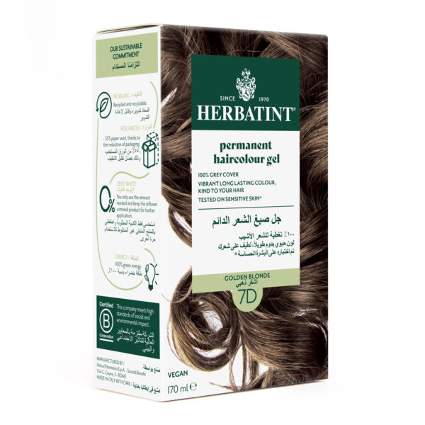 Herbatint, Juuksevärv Kuldne Blond (7D)