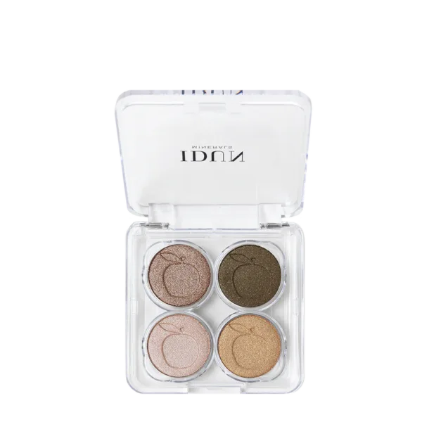 Idun Minerals, Mineraallauvärvide palett Brunkulla, 4x1g