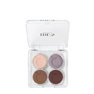 Idun Minerals, Mineraallauvärvide palett Lavendel, 4x1g