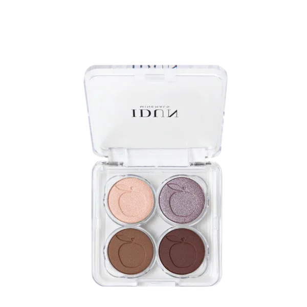 Idun Minerals, Mineraallauvärvide palett Lavendel, 4x1g