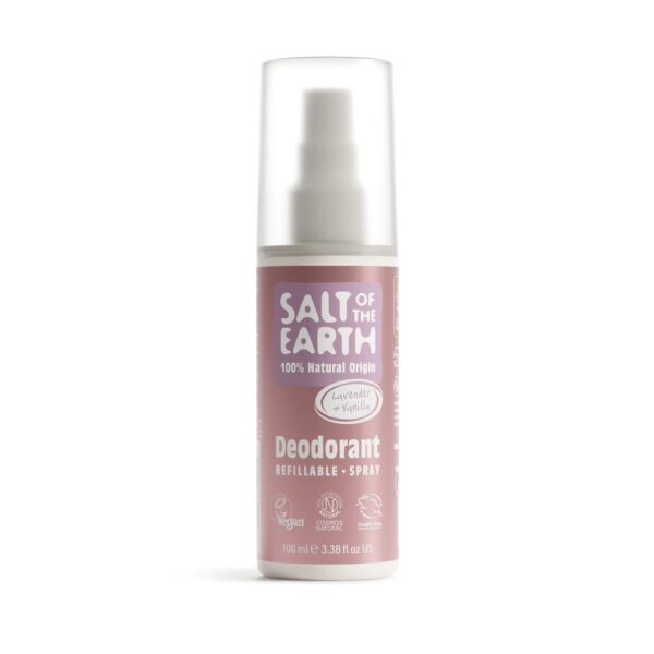 Salt of the Earth, Deodorant sprei Lavendi ja Vaniljega, 100ml
