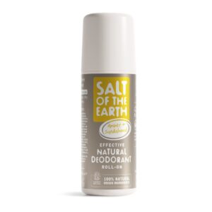 Salt of the Earth, Amber & Sandalwood roll-on deodorant, 75ml