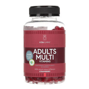 VitaYummy, Adults Multivitamins Strawberry, 60tk
