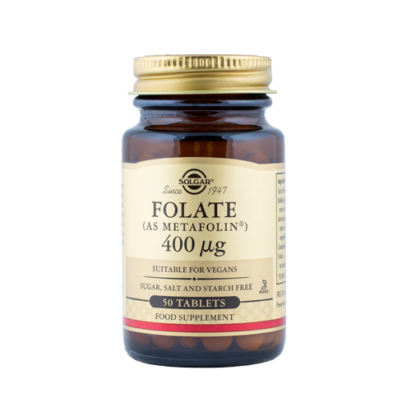 Solgar, Folaat 400mcg, 50tbl