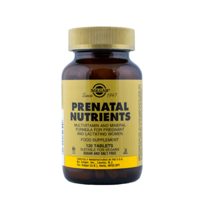 Solgar, Prenatal Nutrients, 120tbl