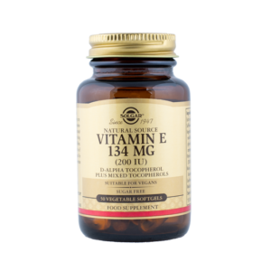Solgar, Vitamiin E 134 mg, 50kaps