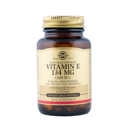 Solgar, Vitamiin E 134 mg, 50kaps