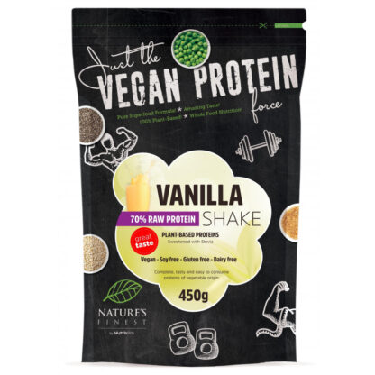 Nature´s Finest by Nutrisslim, Valgupulber vanilli ja steeviaga, 450g