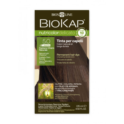 BioKap®, Nutricolor Delicato Rapid püsivärv (5.00 hele kastan)