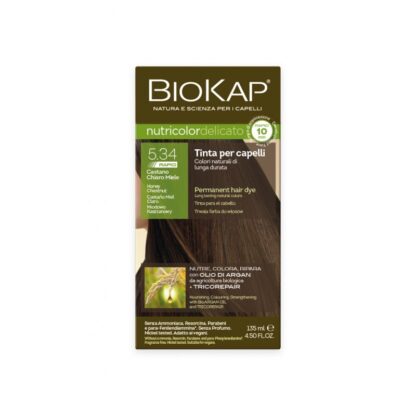 BioKap®, Nutricolor Delicato Rapid püsivärv (5.34 meekastan)
