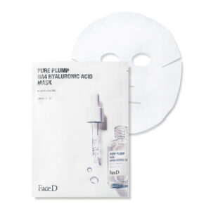 FaceD, Pure Plump HA4 Hyaluronic Acid Mask hüaluroonhappega ühekordne mask, 1tk