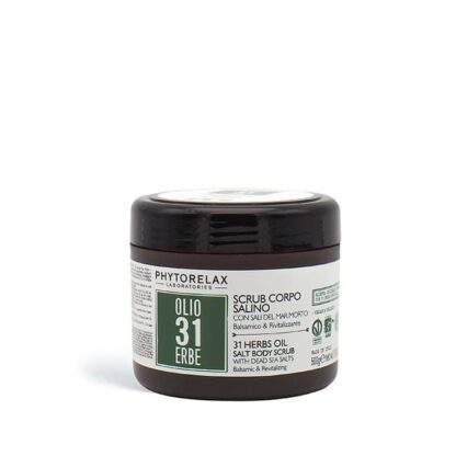 Phytorelax, 31 eeterliku taimeõli ja ekstrakti kehakoorija, 500g