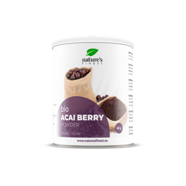 Nature´s Finest by Nutrisslim, Acai marja pulber, 60g