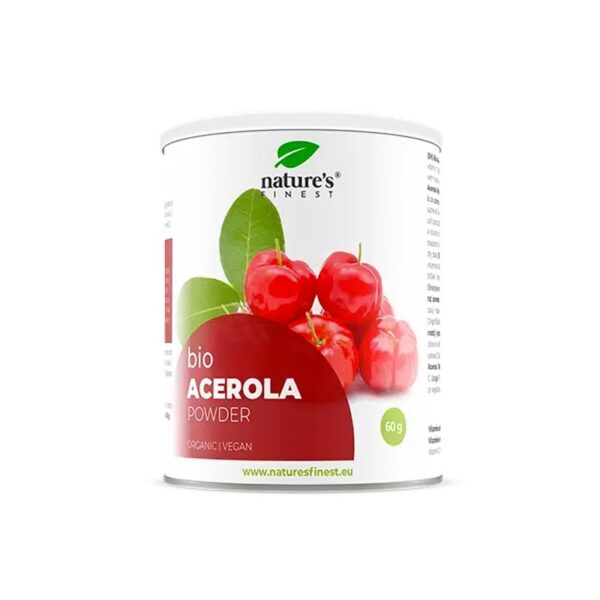Nature´s Finest by Nutrisslim, Acerola kirsi pulber, 60g