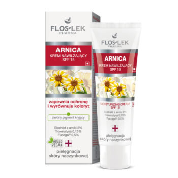 Floslek, Arnika niisutav näokreem SPF15, 50ml
