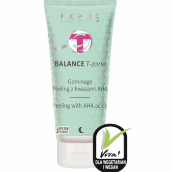 Floslek, Balance T-zone Gommage kooriv kreem AHA happega, 125ml