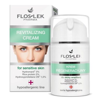 Floslek, Hypoallergenic taastav näokreem, 50ml