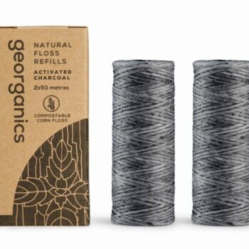 Georganics, Hambaniidi täitepakend, aktiivsöega, 2x50m