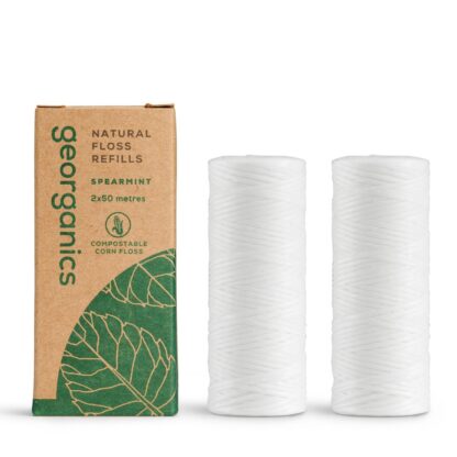 Georganics, Hambaniidi täitepakend piparmündimaitseline, 2x50m