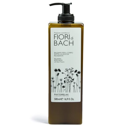 Phytorelax, Dr.Bach Flowers lõõgastav kehapalsam dušši all kasutamiseks, 500ml
