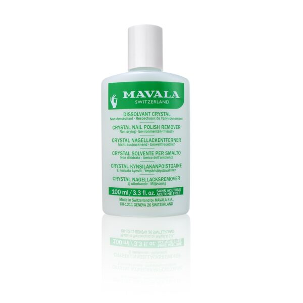 Mavala, Crystal Nail Polish Remover biolagunev atsetoonivaba küünelakieemaldaja, 100ml