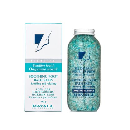 Mavala, Soothing Foot Bath Salts värskendav ja lõõgastav jalavanni sool, 300g