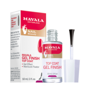 Mavala, Gel Finish Top Coat geel-tulemust andev pealislakk, 10ml