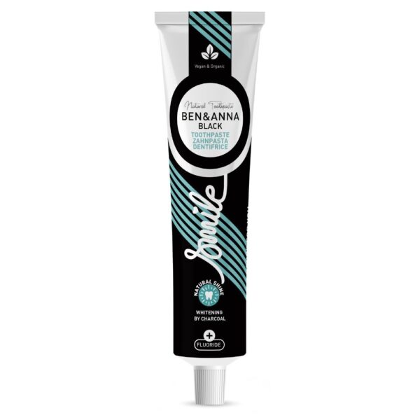 Ben&Anna, Hambapasta aktiivsöega Black, 75ml