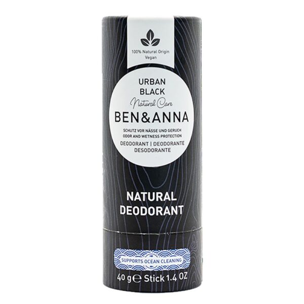 Ben&Anna, Pulkdeodorant Urban Black, 40g