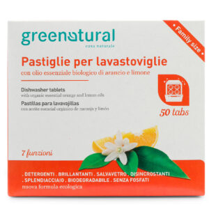 Greenatural, Nõudepesumasina tabletid, 50tk