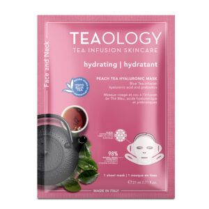 Teaology, Näomask Peach Tea Hyaluronic, 21ml