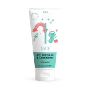 Naïf, 2in1 pisaravaba šampoon-palsam lastele, 200ml